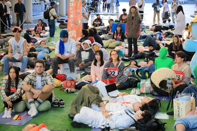 Những thí sinh tham gia đại hội năm nay ở Tokyo tokyo-space-out-compettion-2024